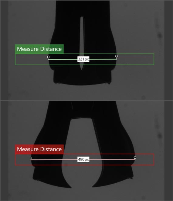 di-soric – nVision-i – Tools – Measure Distance