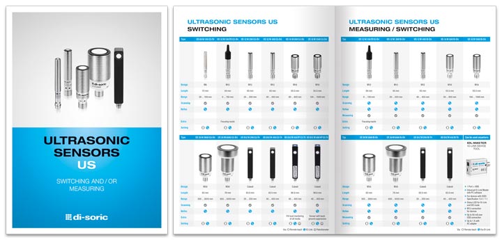 di-soric Brochure Ultrasonic Sensors