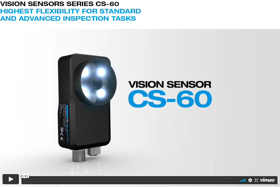 di-soric Innovations Vision Sensor CS-60