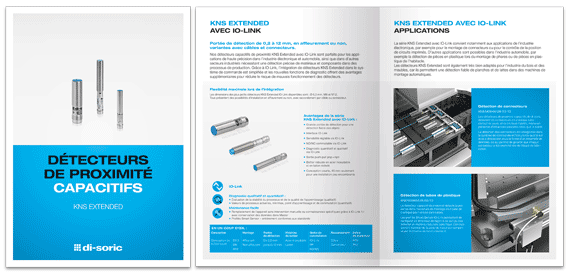 di-soric Brochure : Détecteurs de proximité capacitifs KNS Extended