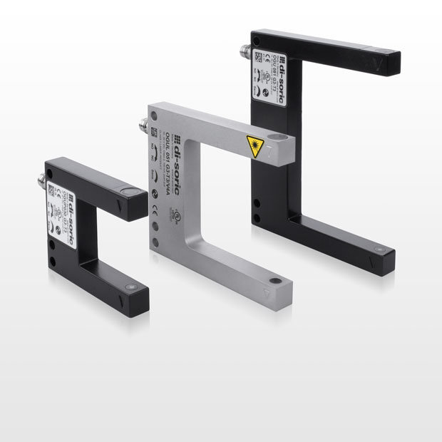 di-soric fork light barriers with IO-Link